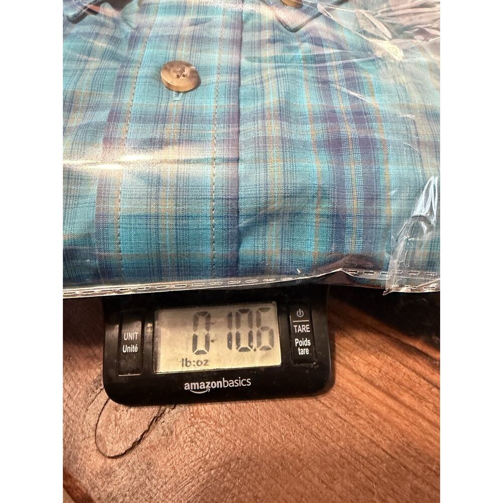 Ariat Blue Pro Series plaid Button down Long sleeve Mens Sz XL Cowboy Western - Picture 8 of 8